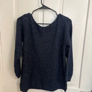 Elegant Navy Women's Sweater